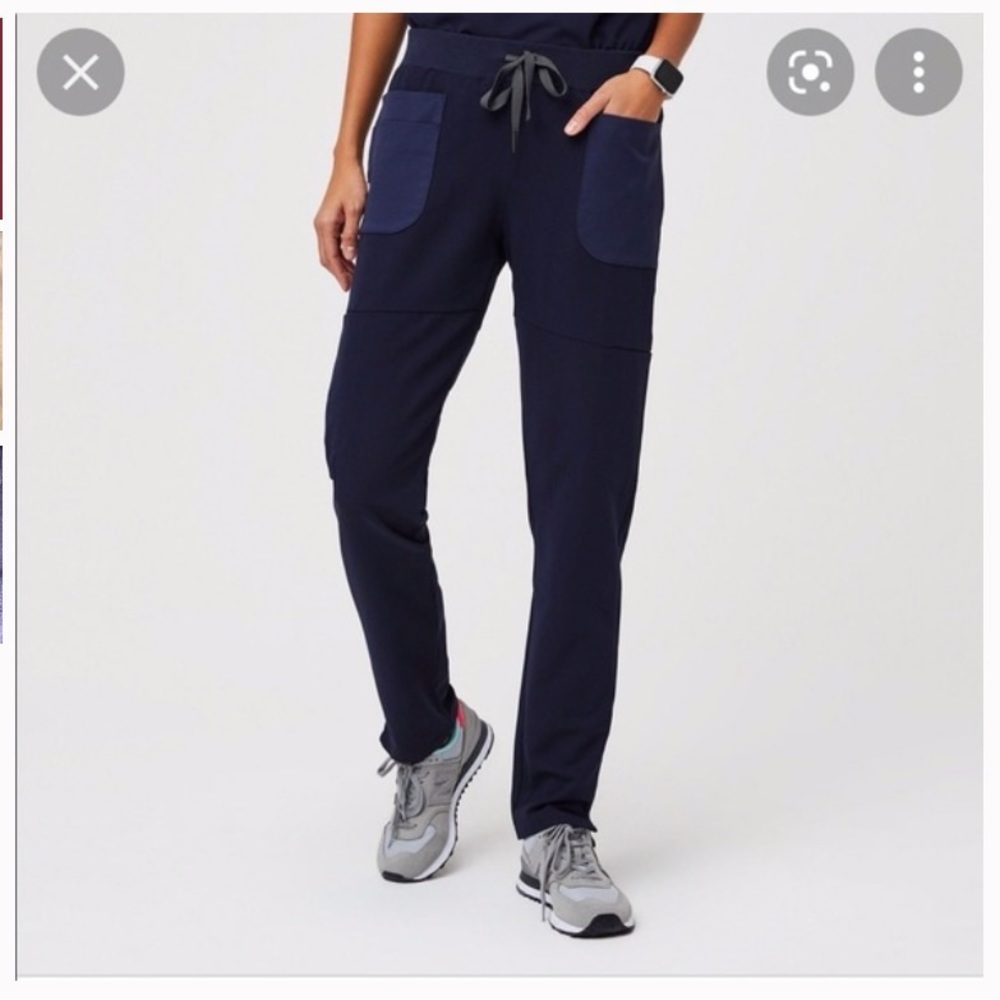 Figs Mundri Pant Navy Small